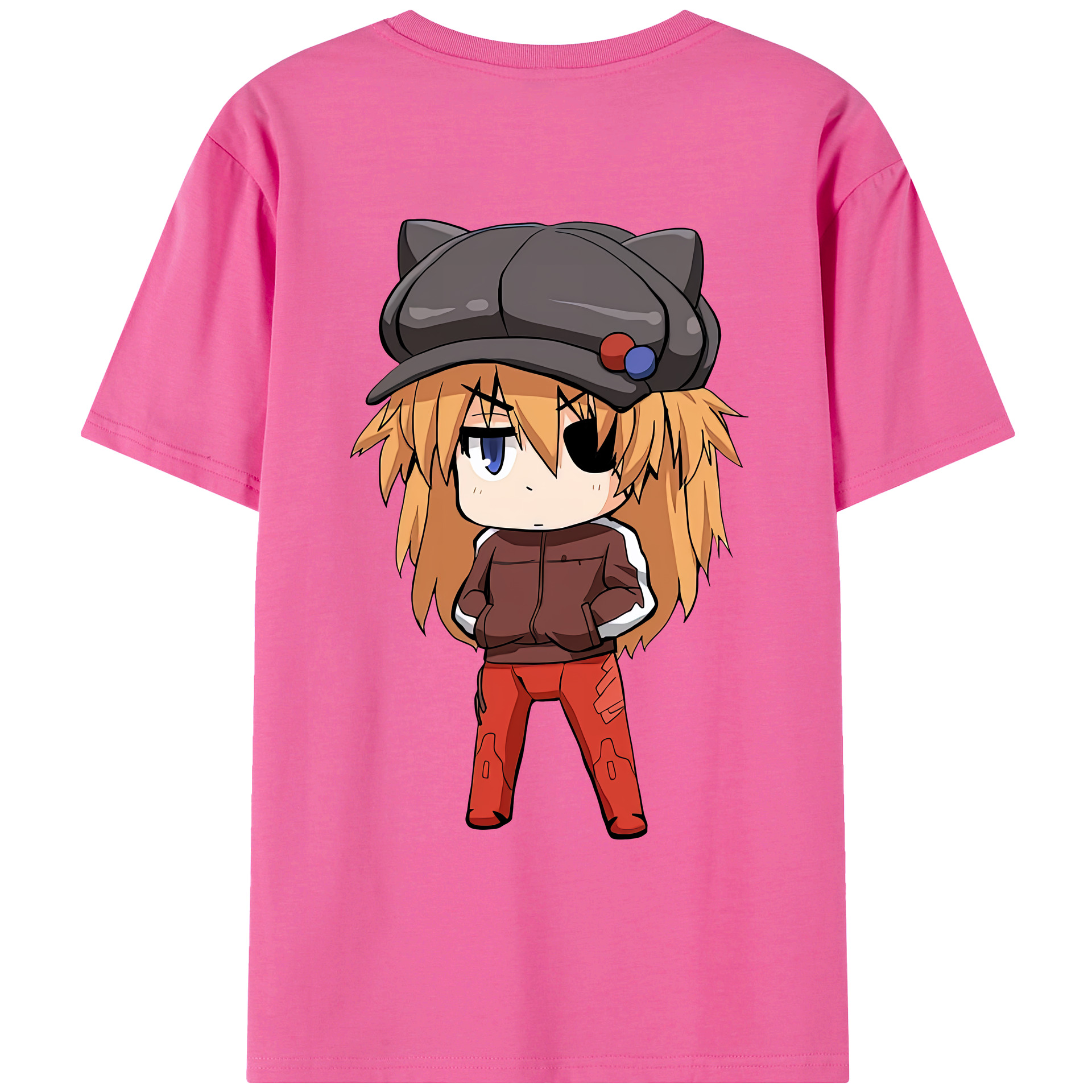 （画像用） EVA 新世紀エヴァンゲリオン レディース半袖Tシャツ(バックプリント)